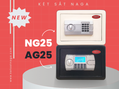 Sản phẩm két sắt mới nhất và các tính năng độc đáo “NG25 - AG25”